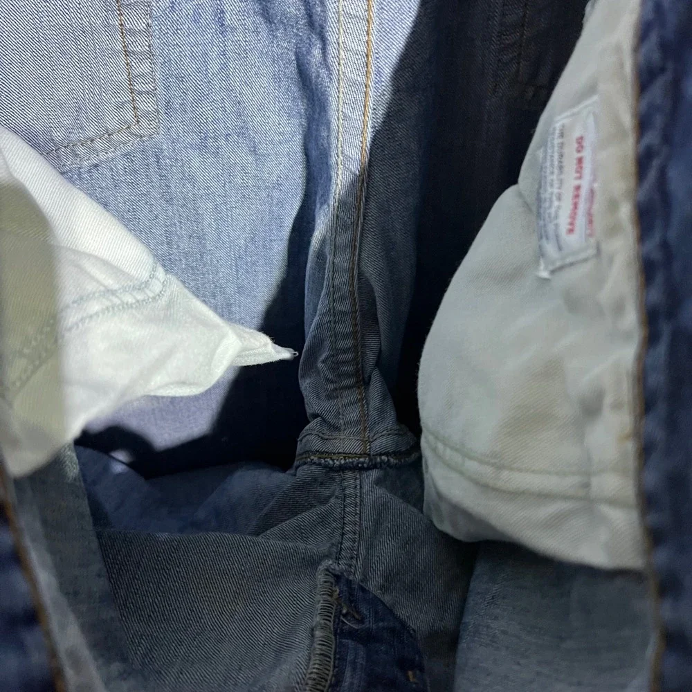 Ariat FR M3 Loose Straight Jeans Mens 46x34 Blue Flame Resistant Denim Workwear